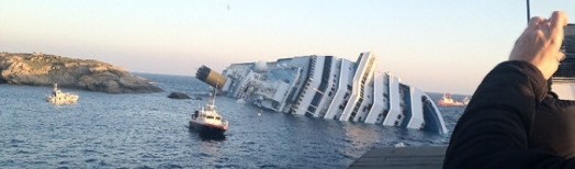 Costa Concordia affonda